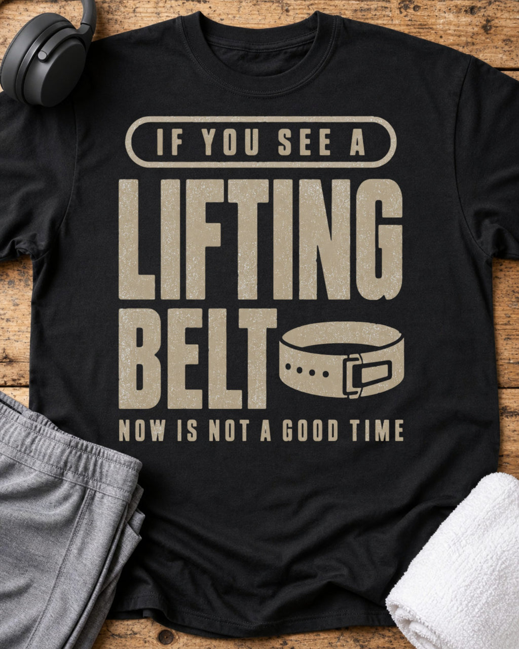 If You See T-Shirt — Black