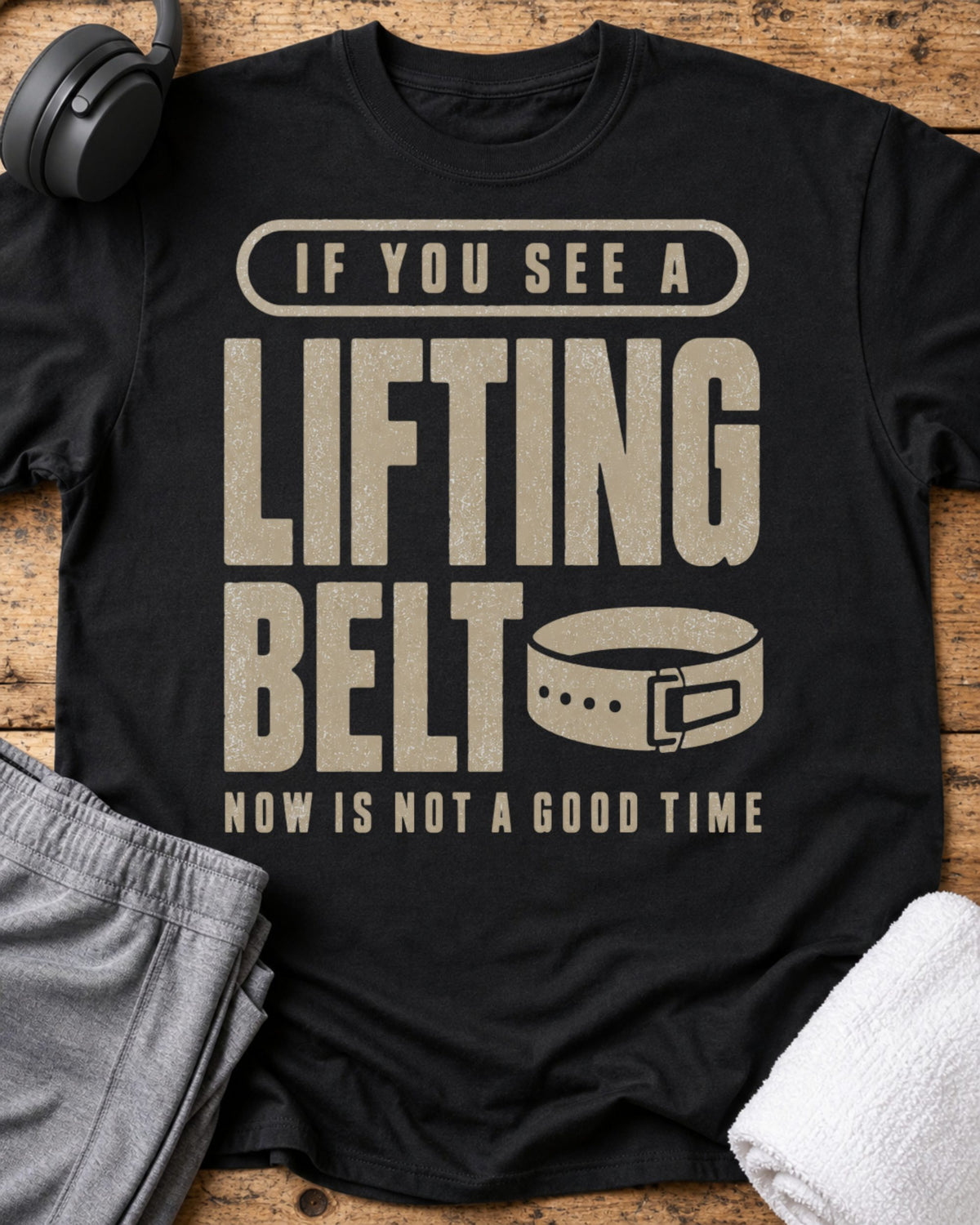 If You See T-Shirt — Black