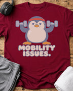 Mobility Issues T-Shirt — Cardinal Red