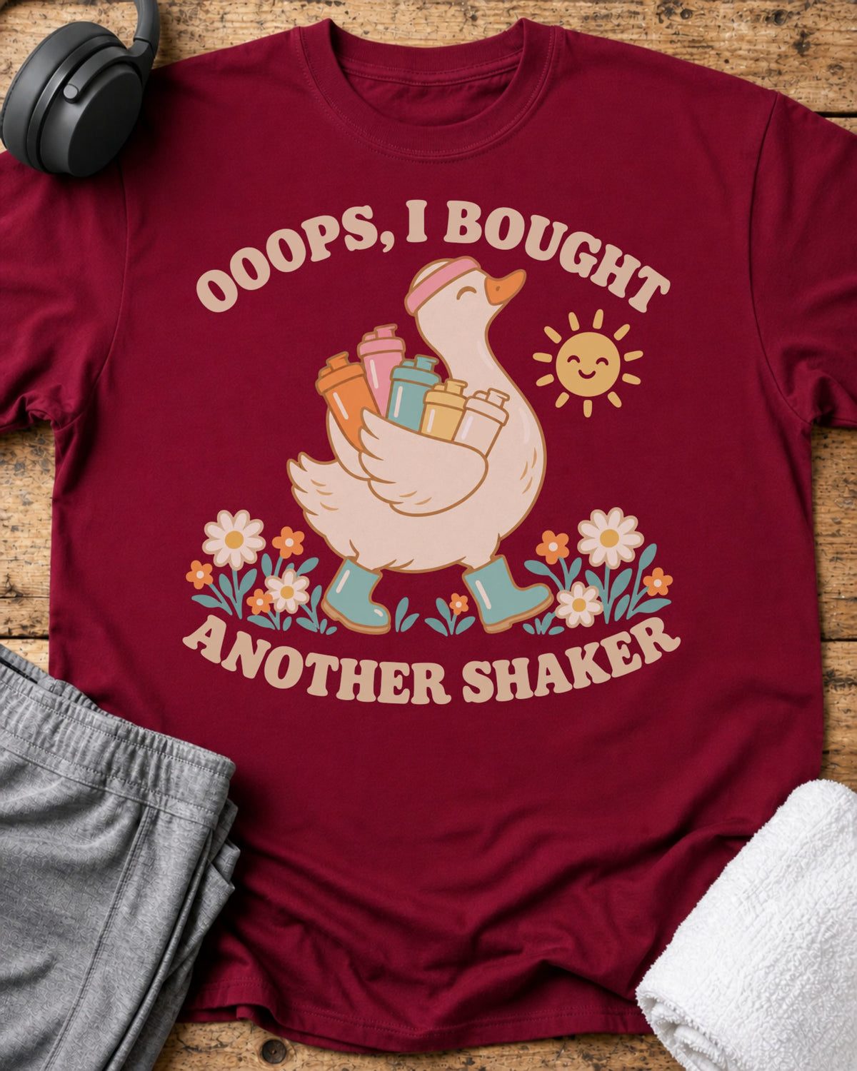 Ooops Another Shaker T-Shirt — Cardinal Red