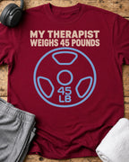 My Therapist T-Shirt — Cardinal Red