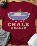 Local Chalk Dealer T-Shirt — Cardinal Red