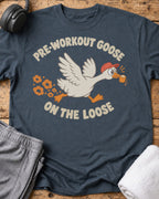 Pre-workout Goose T-Shirt — Dark Heather
