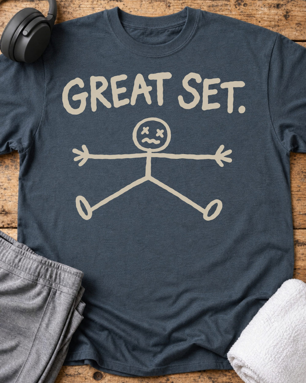Great Set T-Shirt — Dark Heather