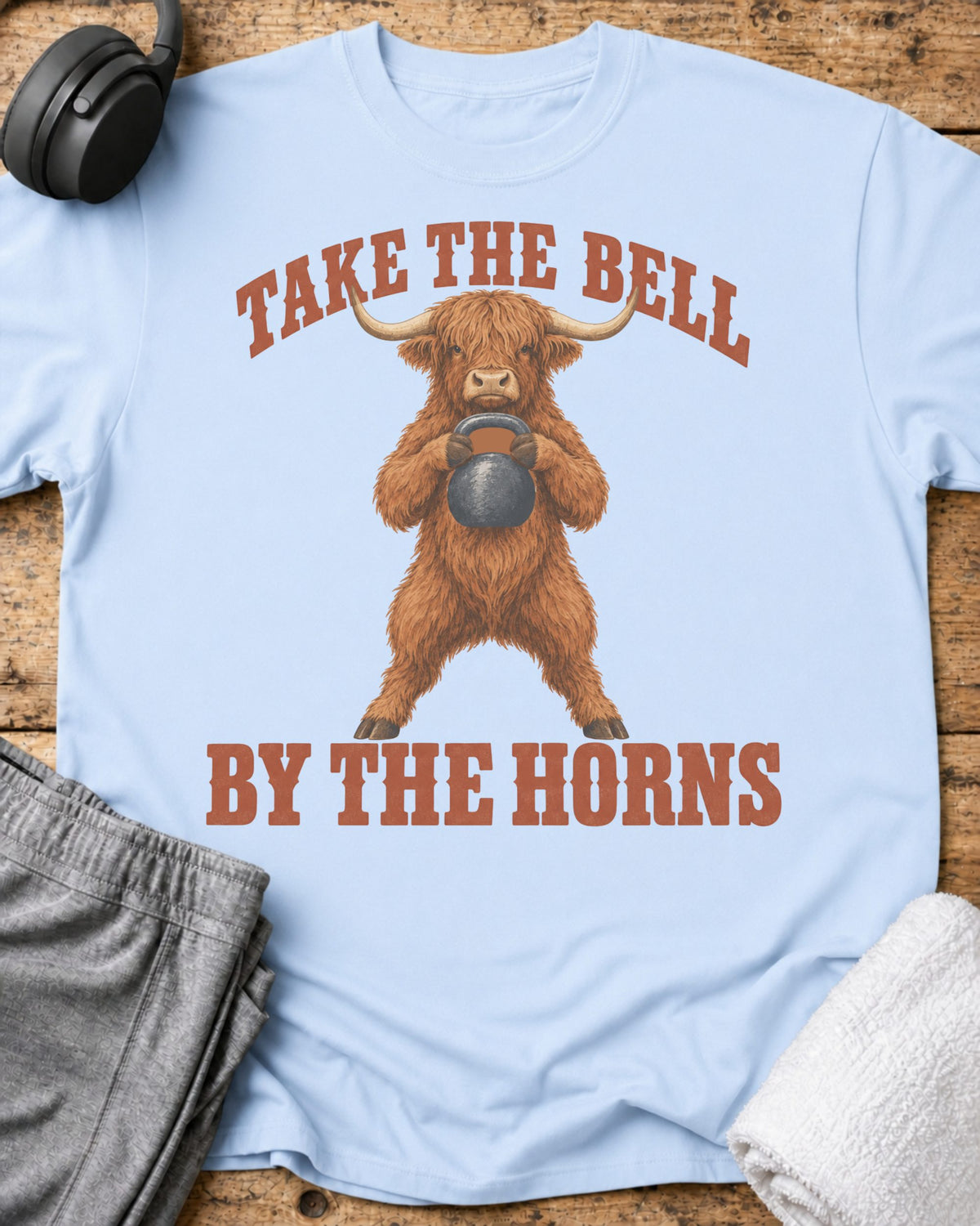 Take The Bell T-Shirt — Light Blue