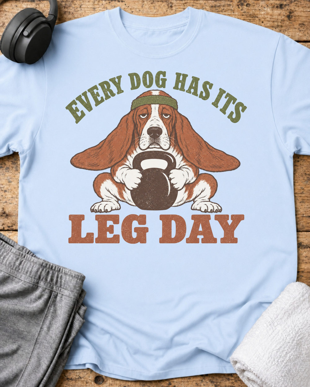 Every Dog T-Shirt — Light Blue