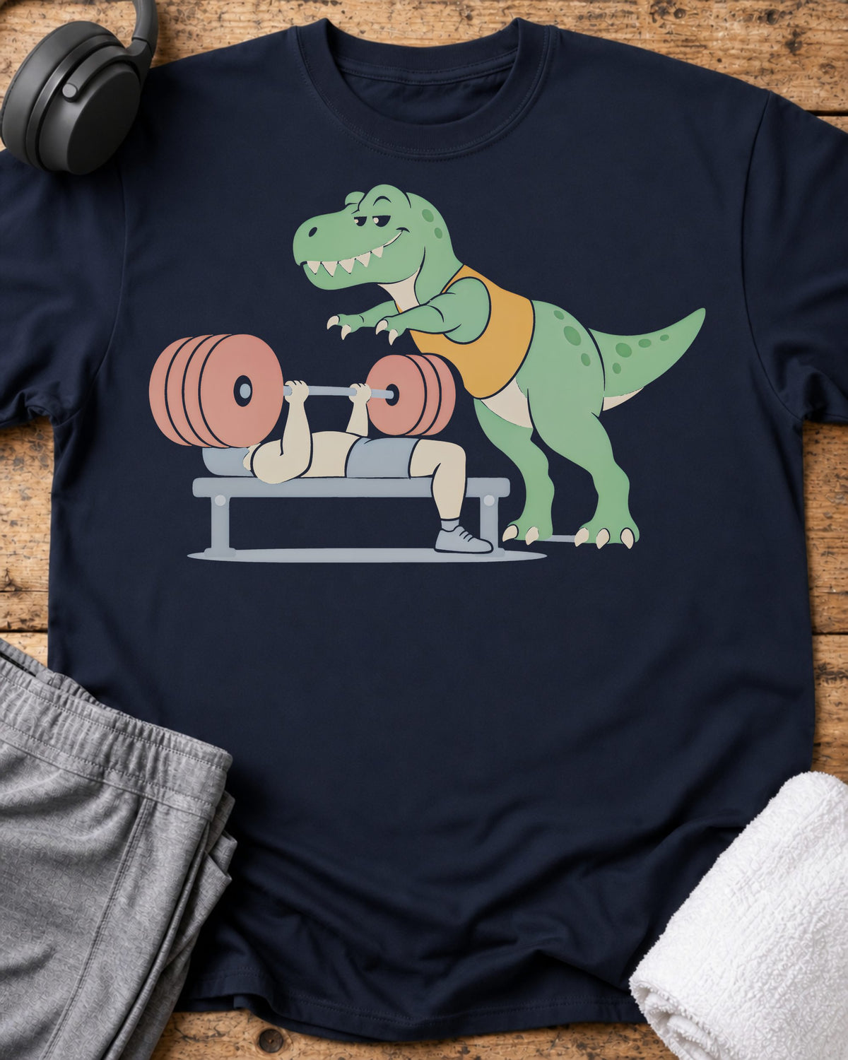 Dinosaur Spotter T-Shirt — Navy