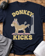 Donkey Kicks T-Shirt — Navy