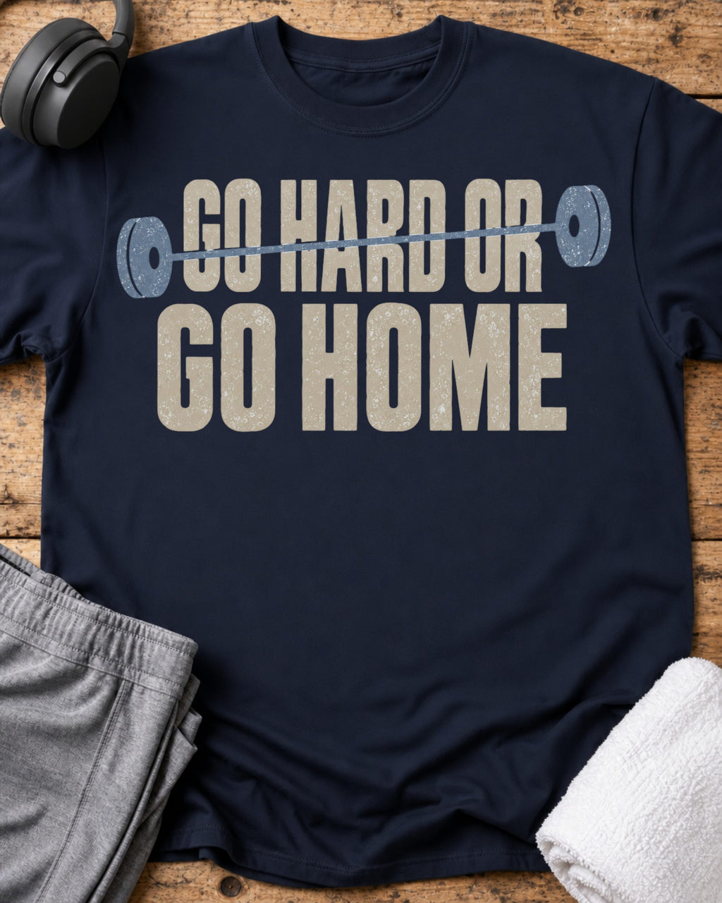 Go Home T-Shirt — Navy