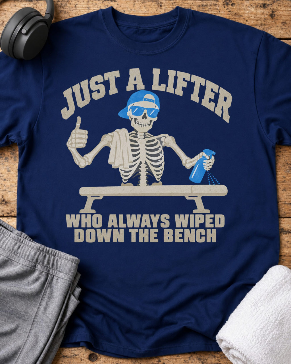 Just A Lifter T-Shirt — Royal