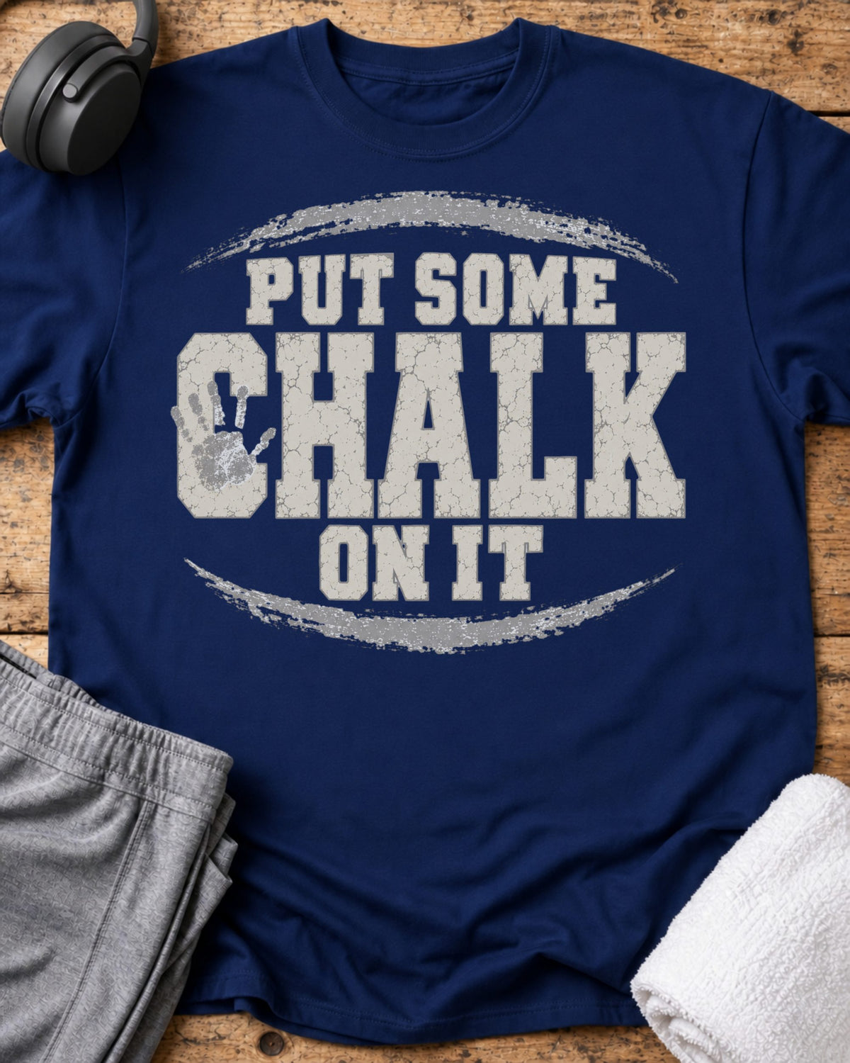 Put Some Chalk T-Shirt — Royal
