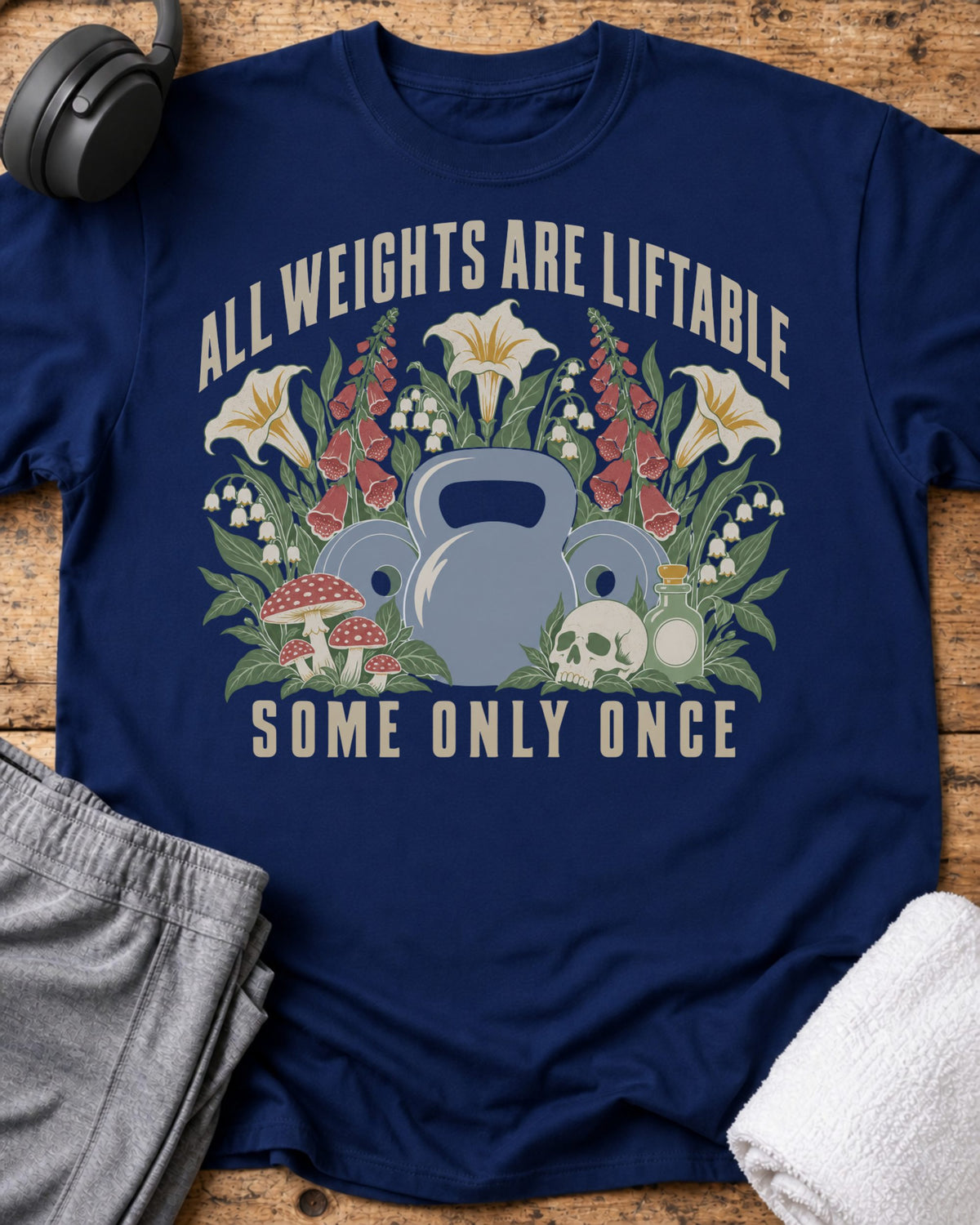 All Weights Liftable T-Shirt — Royal