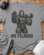 No Filming T-Shirt — Sport Grey