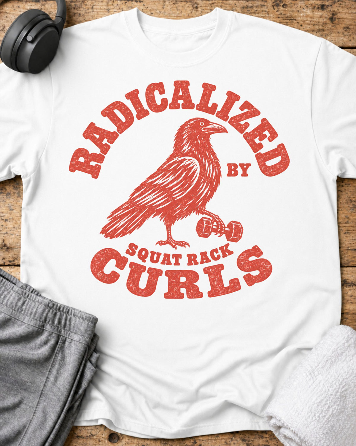 Radicalized By Curls T-Shirt — White