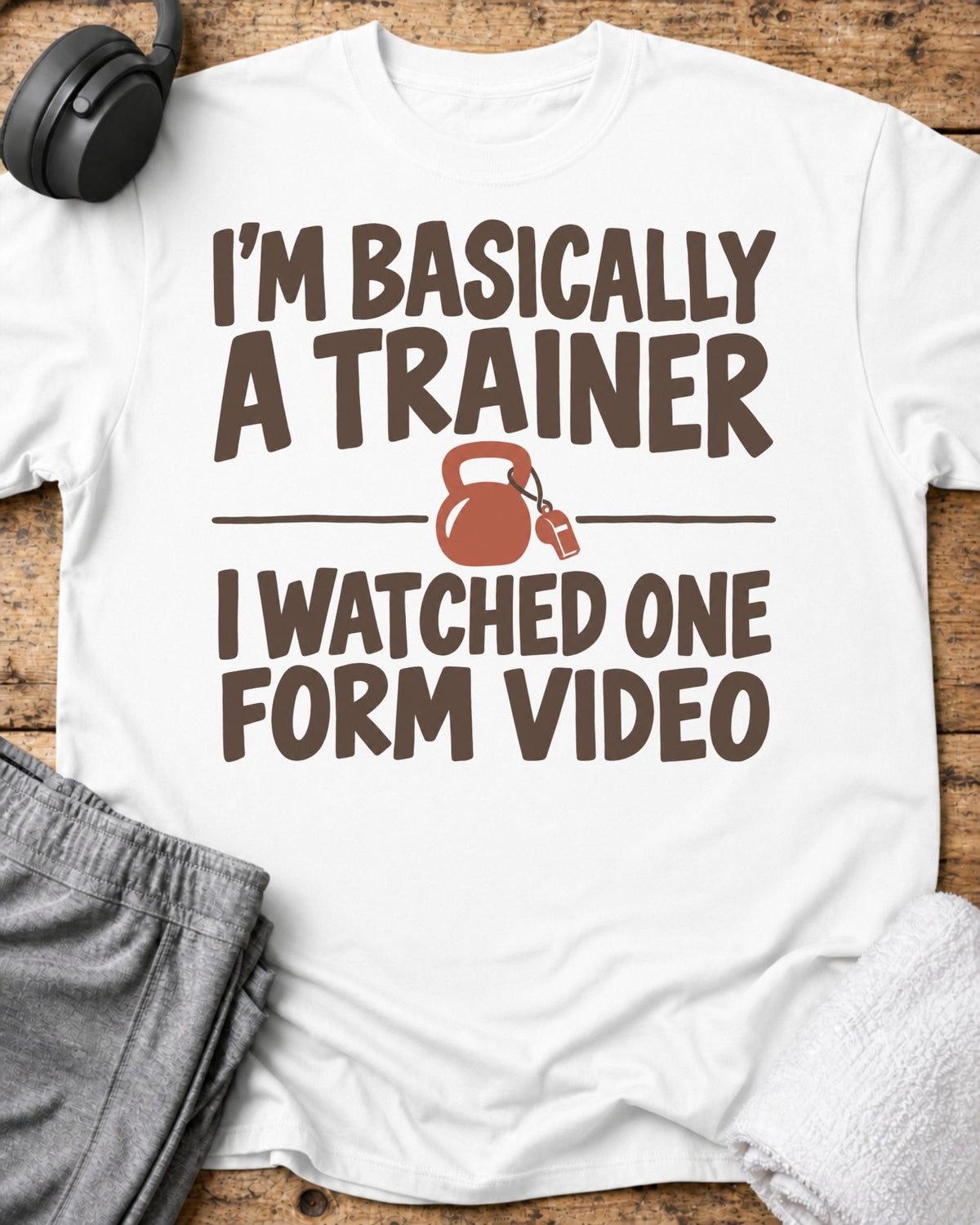 I'm Basically T-Shirt — White