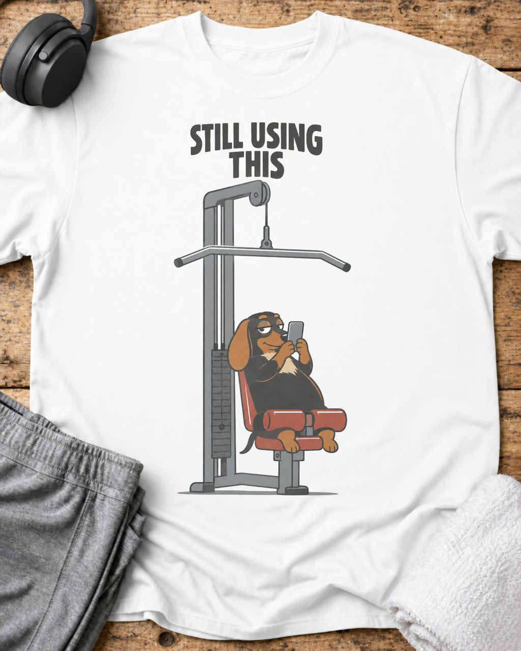 Still Using This T-Shirt — White