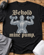 Behold Mine Pump T-Shirt — Black