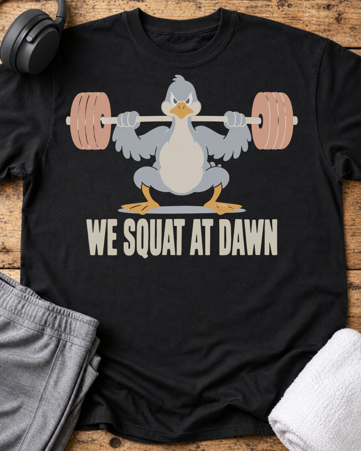 We Squat T-Shirt — Black