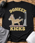 Donkey Kicks T-Shirt — Black