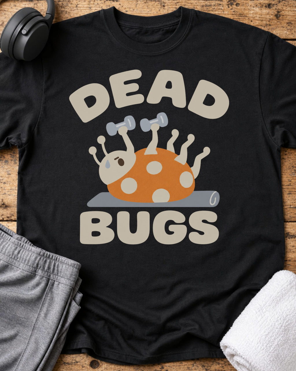 Dead Bugs T-Shirt — Black