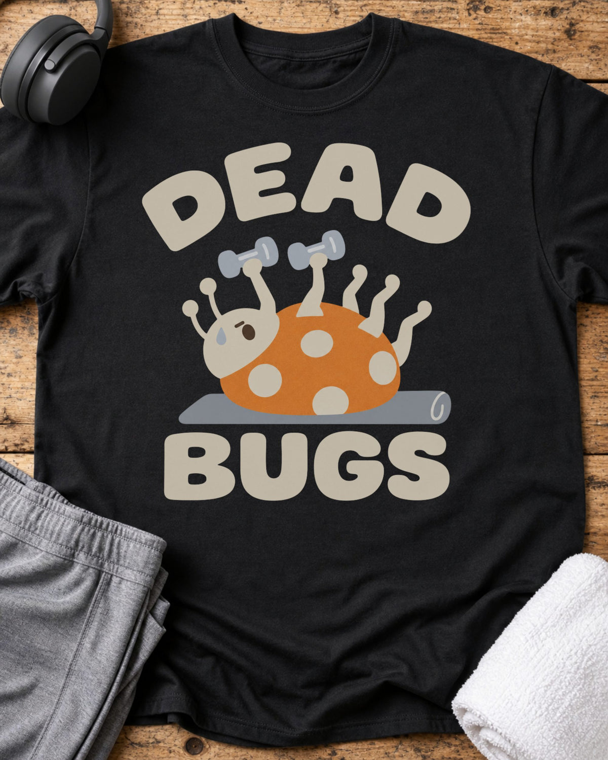 Dead Bugs T-Shirt — Black