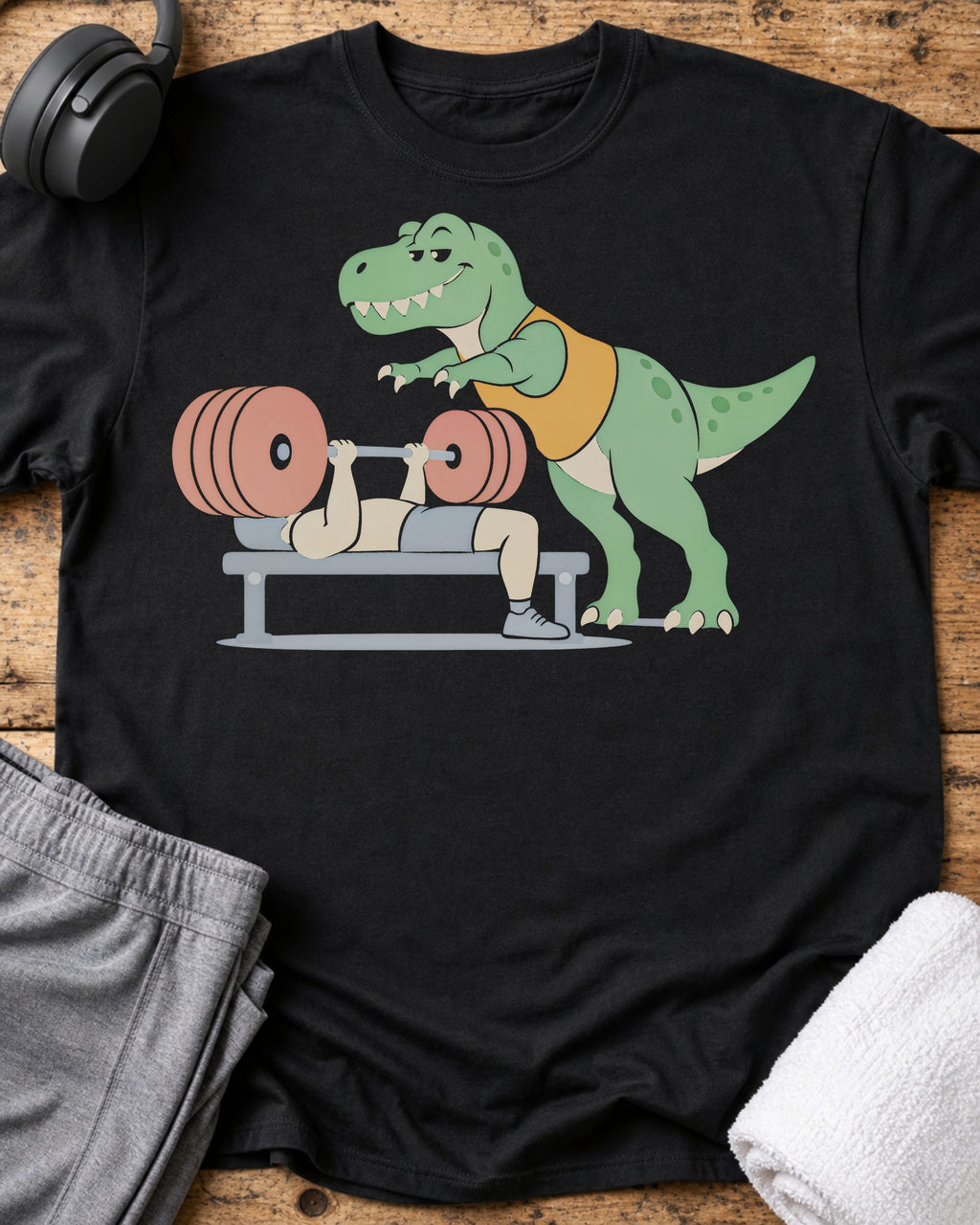 Dinosaur Spotter T-Shirt — Black