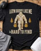Gym Buddy T-Shirt — Black