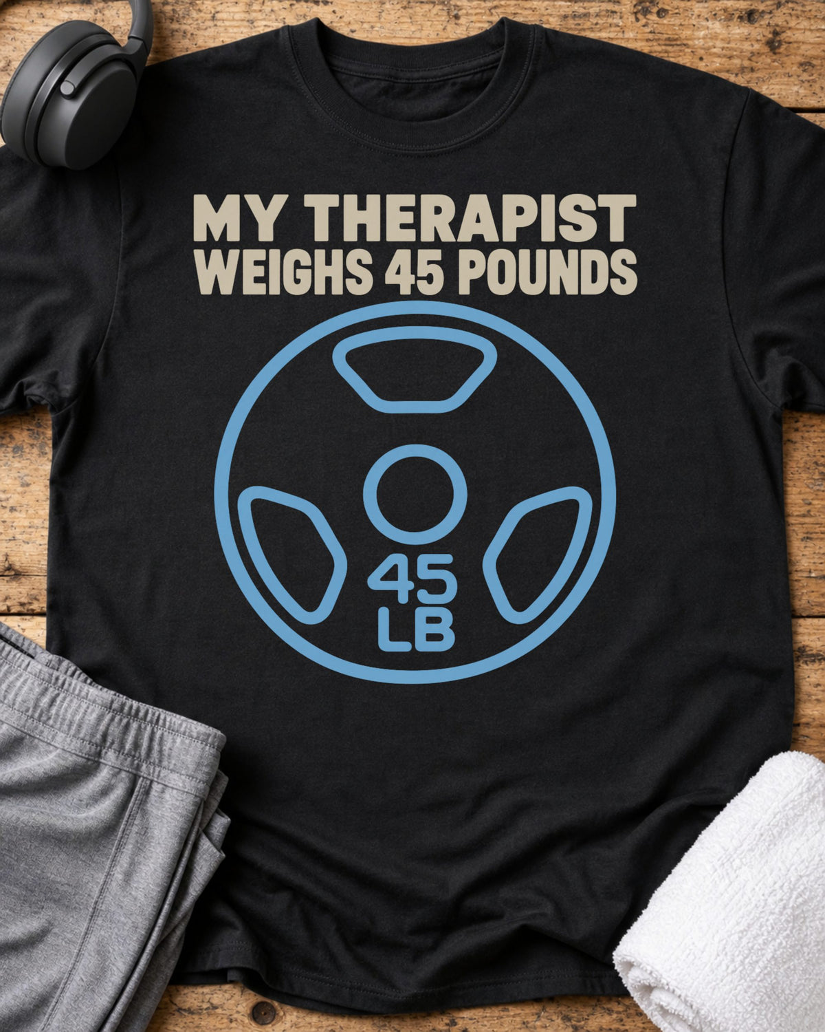 My Therapist T-Shirt — Black