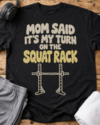 Mom Said T-Shirt — Black