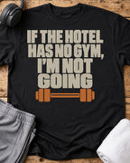 If No Gym T-Shirt — Black