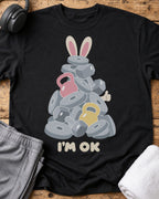 I'm Ok T-Shirt — Black