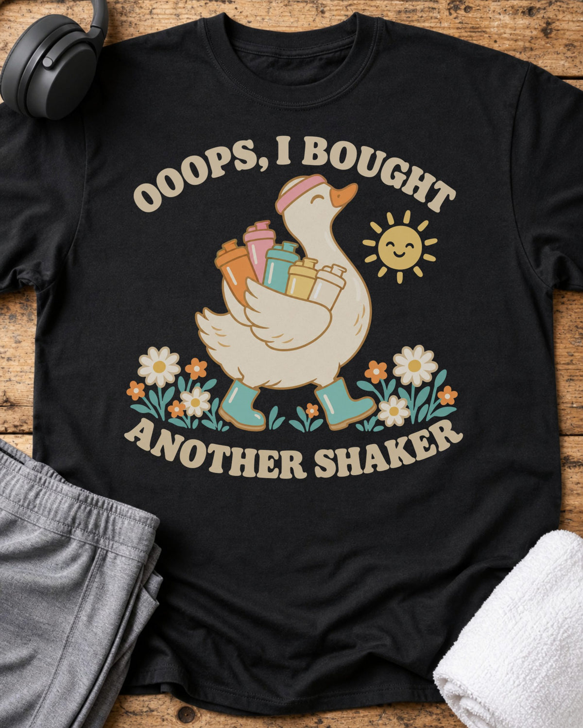 Ooops Another Shaker T-Shirt — Black