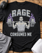 Rage Consumes Me T-Shirt — Black