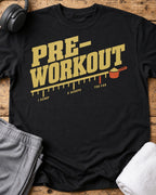 Pre-workout Label T-Shirt — Black
