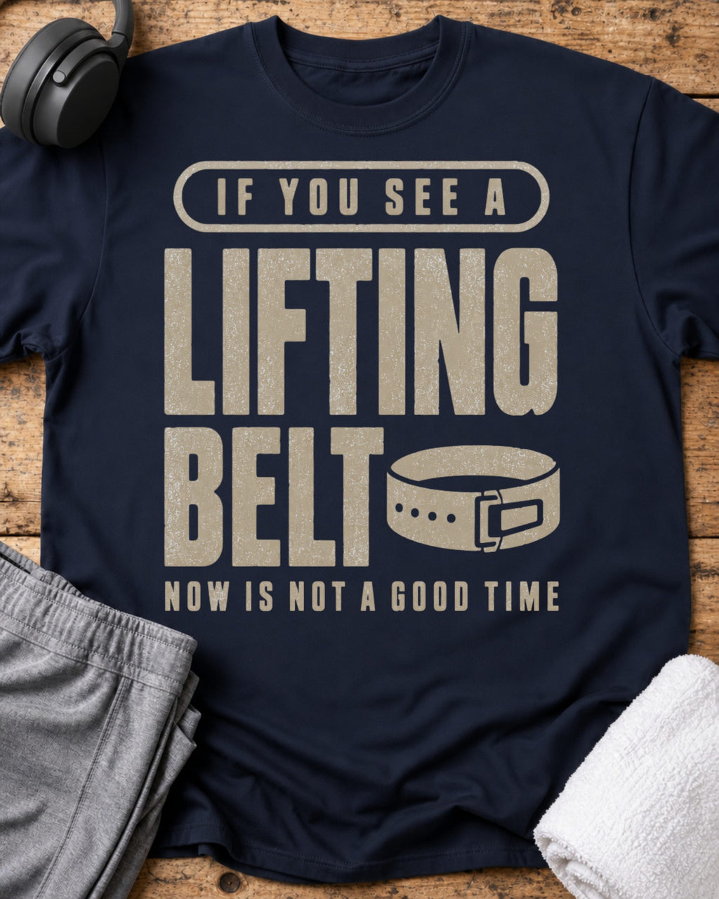 If You See T-Shirt — Navy