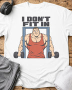 Don't Fit In T-Shirt — White