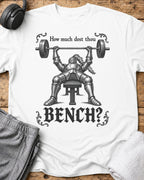 How Much Bench T-Shirt — White