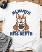 Always Hits Depth T-Shirt — White