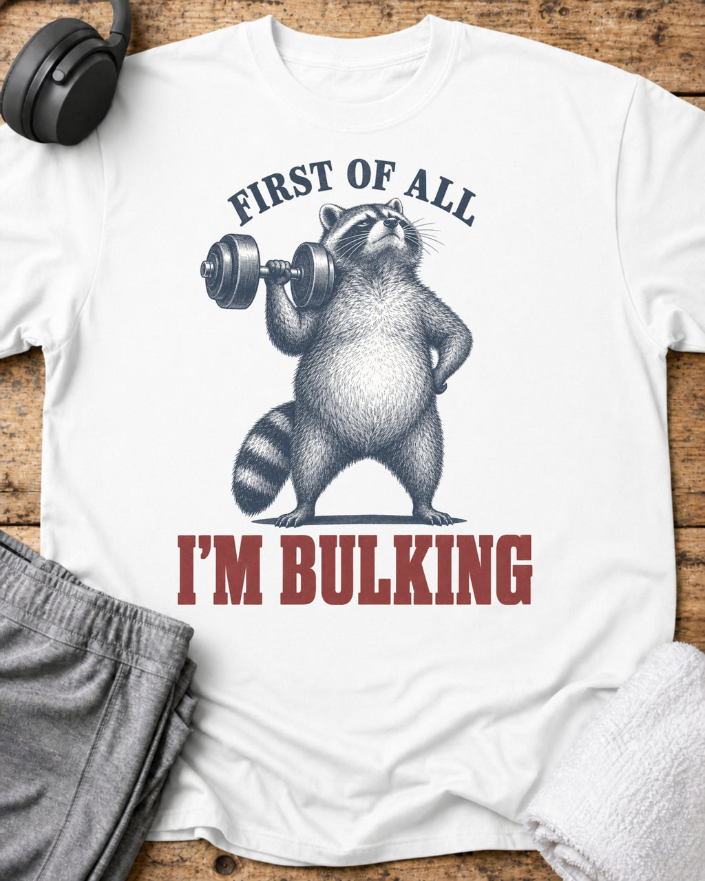 First Of All T-Shirt — White