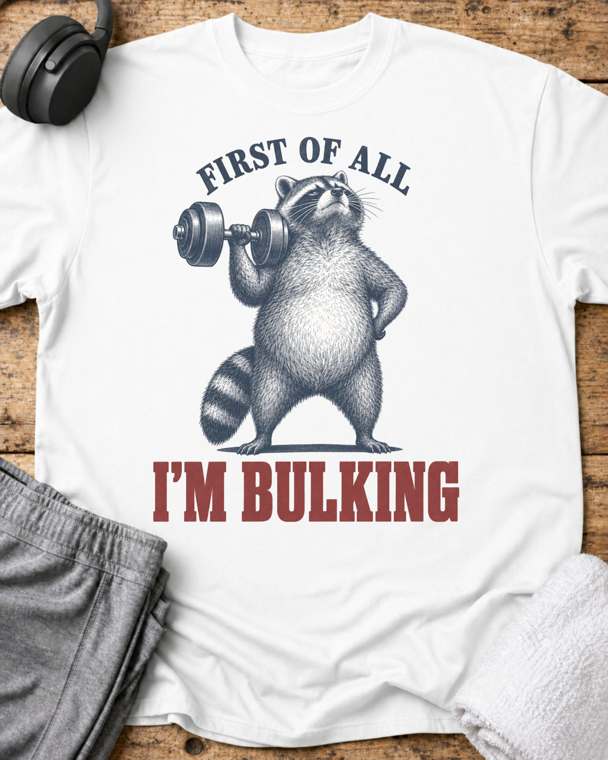 First Of All T-Shirt — White