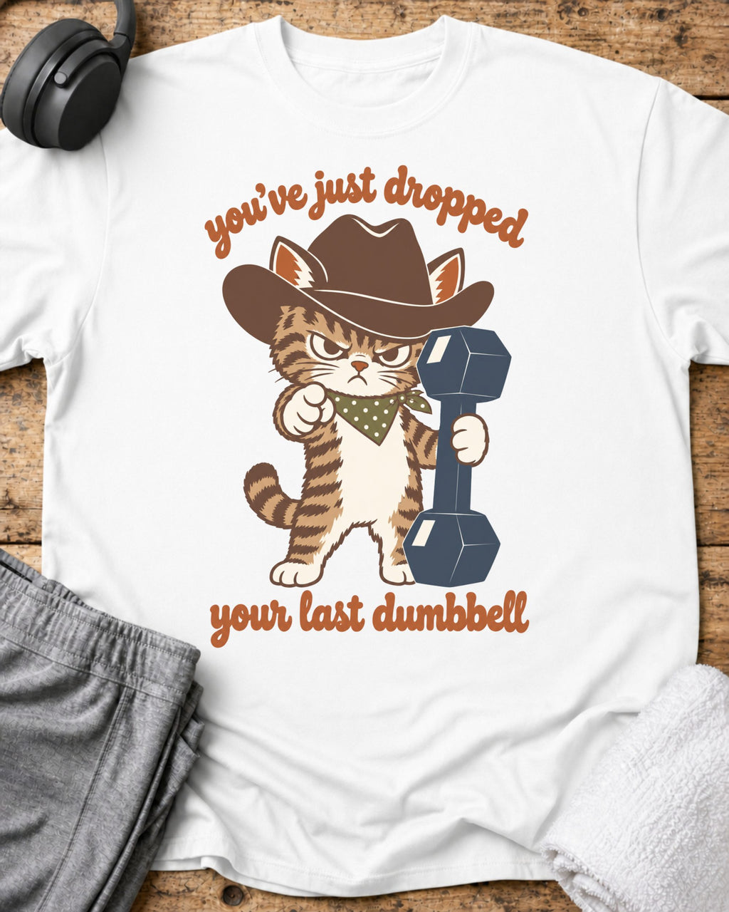 You've Just Dropped T-Shirt — White