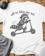 Off To Film T-Shirt — White