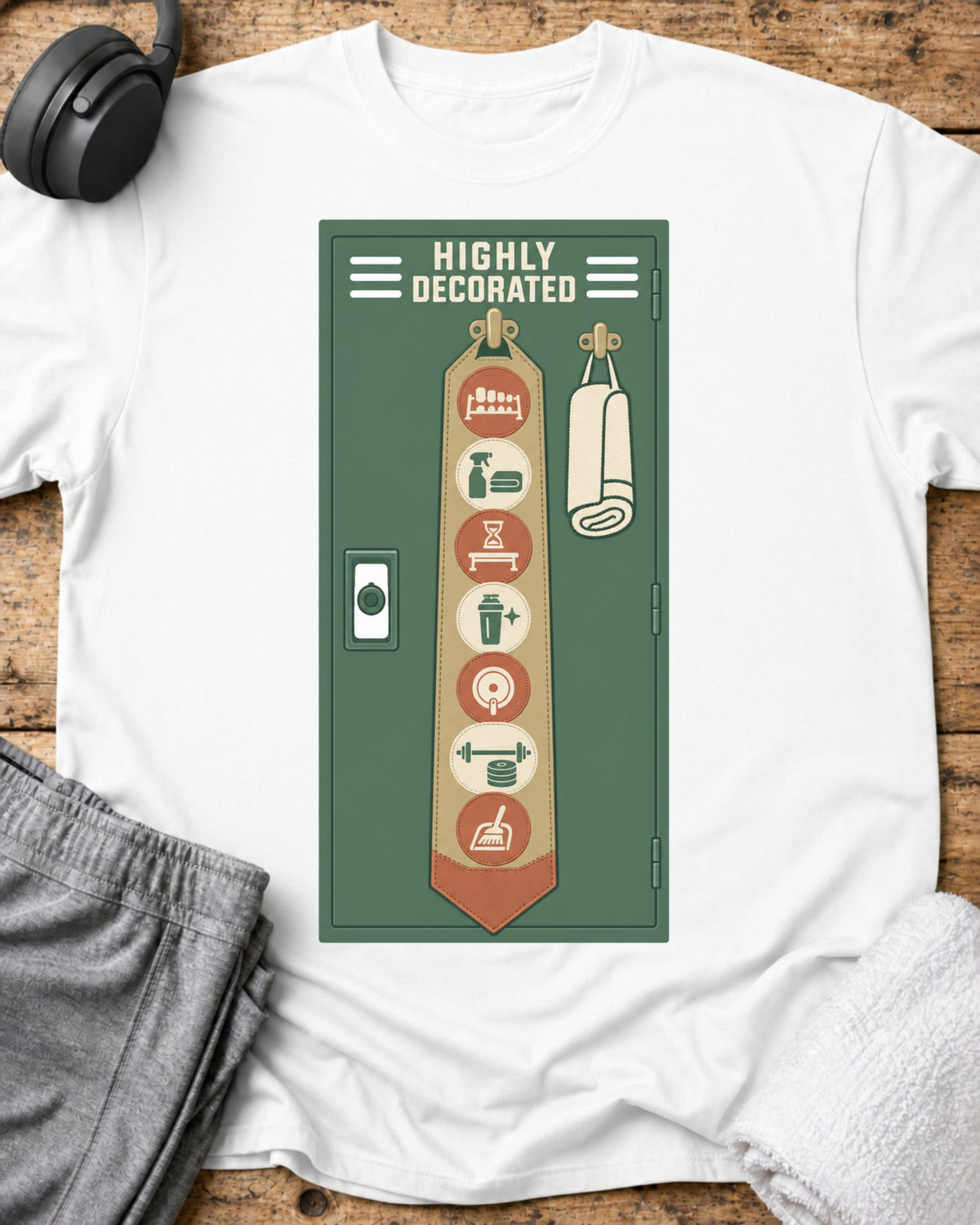 Highly Decorated T-Shirt — White
