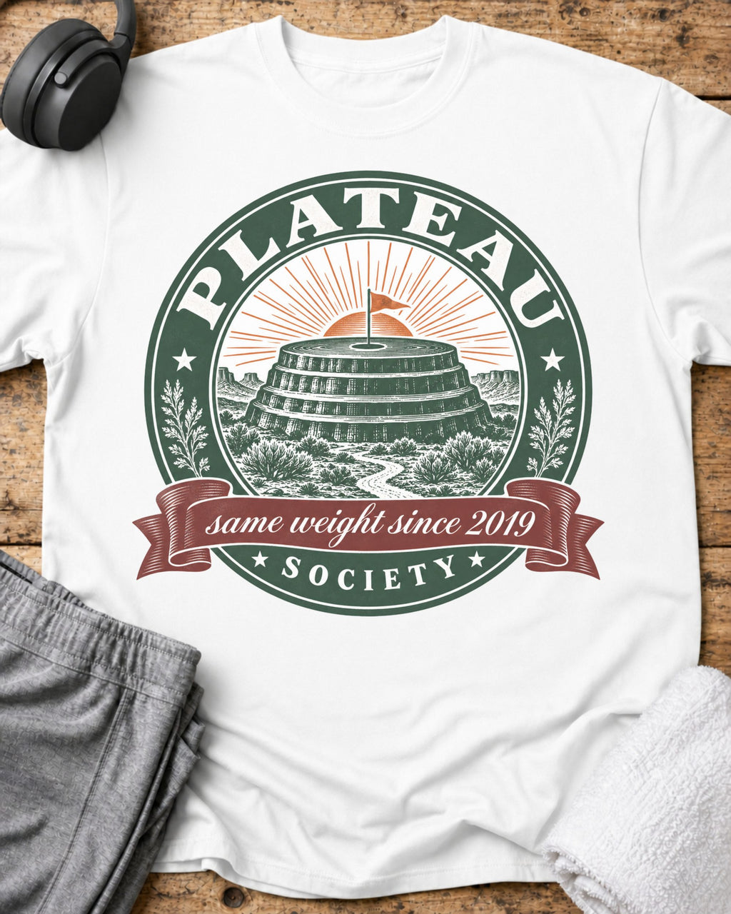 Plateau Society T-Shirt — White