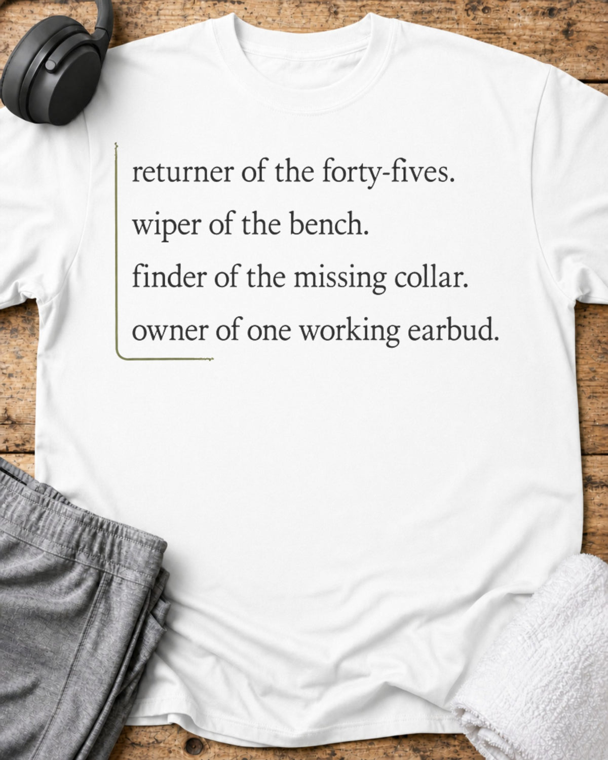 Returner Of Plates T-Shirt — White