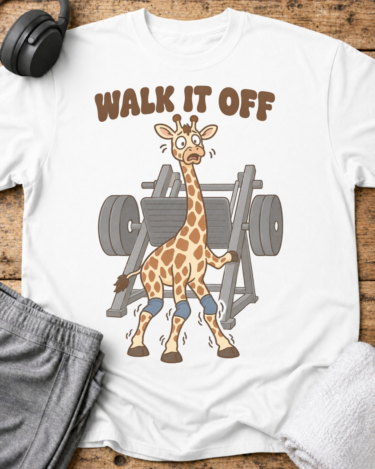 Walk It Off T-Shirt — White