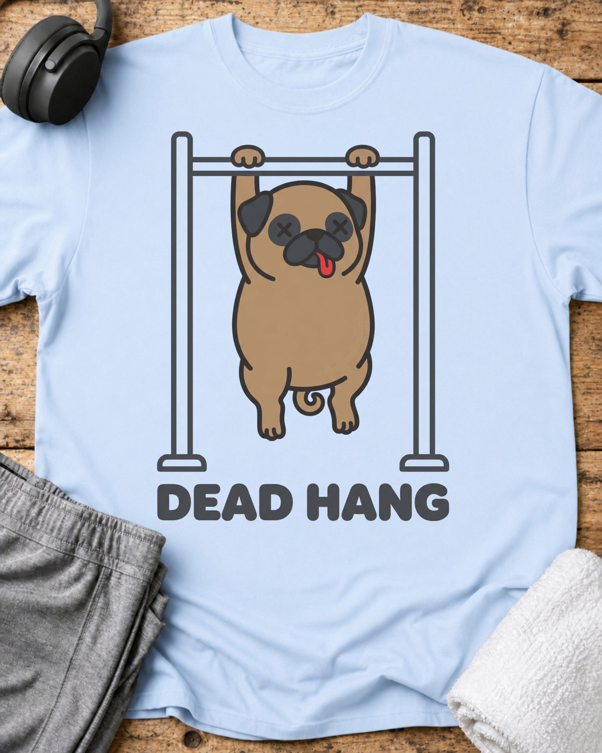 Dead Hang T-Shirt — Light Blue