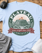 Plateau Society T-Shirt — Light Blue