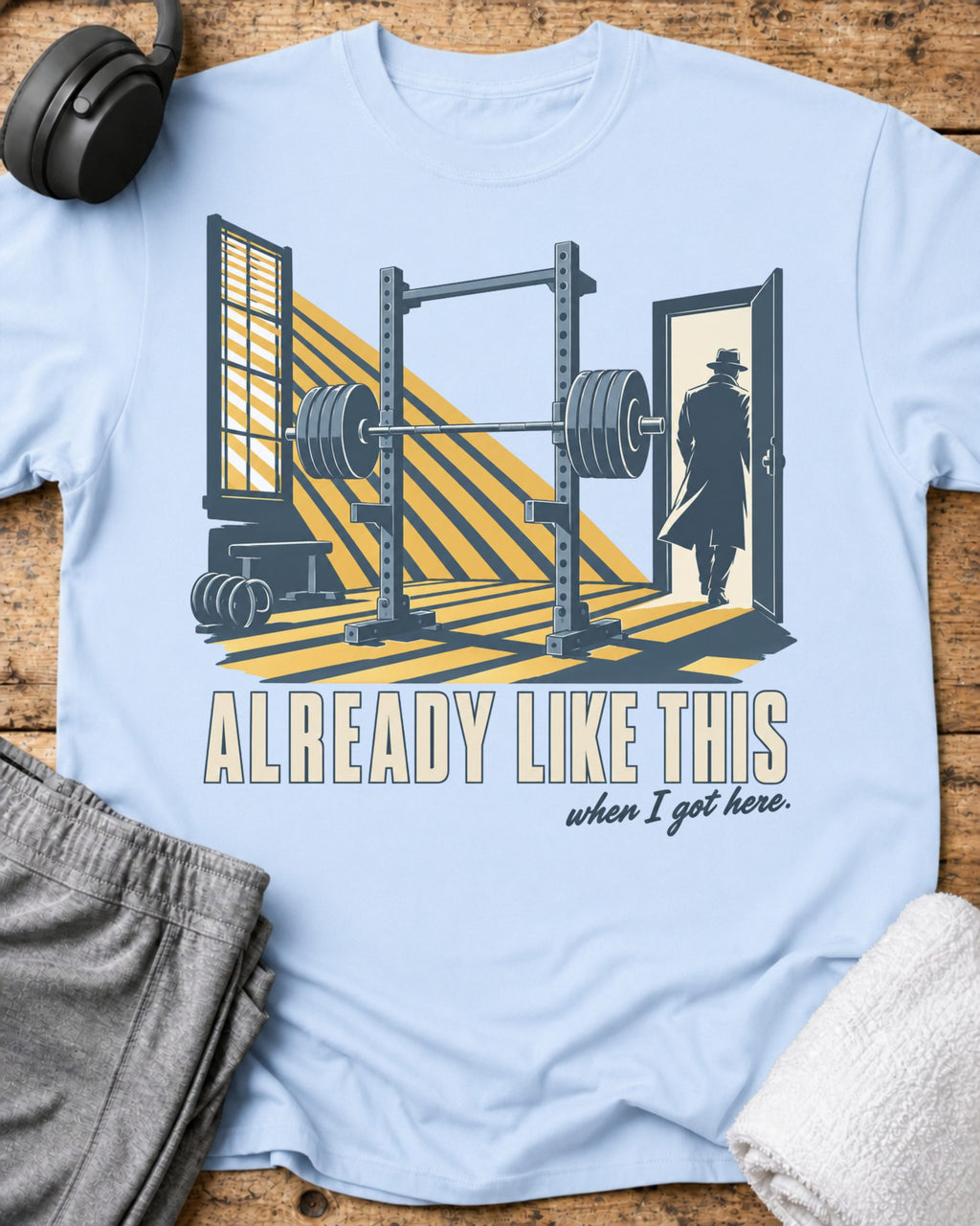 Already Like This T-Shirt — Light Blue