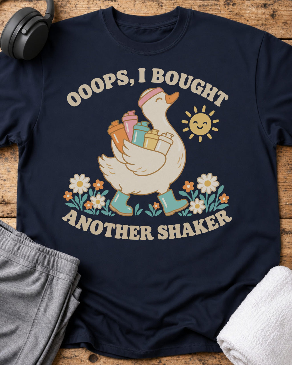Ooops Another Shaker T-Shirt — Navy